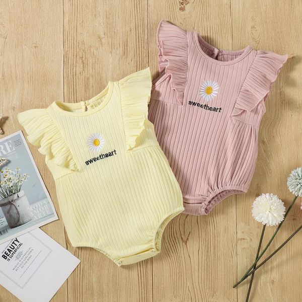 rompers 0-18m born baby girls romper daisy embroidery ribbed bodysuit sleeve o-neck short jumpsuit with ruffles, Blue
rompers 0-18m born baby girls romper daisy embroidery ribbed bodysuit sleeve o-neck short jumpsuit with ruffles, Blue