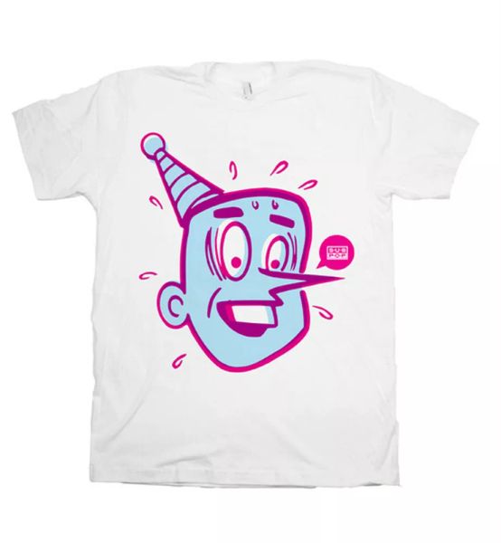 sub pop mascot punky t-shirt white brand new professionally made and printed, White;black
sub pop mascot punky t-shirt white brand new professionally made and printed, White;black