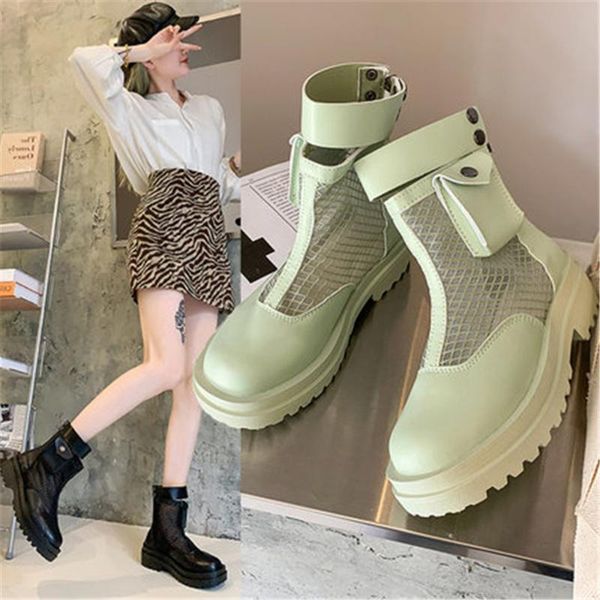 cool shoes women's summer thin breathable 2021 fishing net lattice ankle boots lady mesh hollow thick soled sandals eu 35-40, Black
cool shoes women's summer thin breathable 2021 fishing net lattice ankle boots lady mesh hollow thick soled sandals eu 35-40, Black