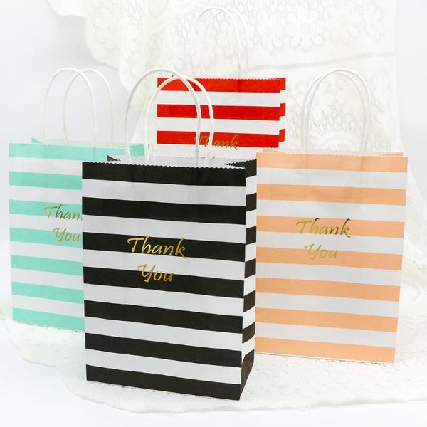 gift wrap 5pcs bronzing thank you bags tote paper stripe packaging candy cookie present wedding birthday party goodie for sweets
gift wrap 5pcs bronzing thank you bags tote paper stripe packaging candy cookie present wedding birthday party goodie for sweets