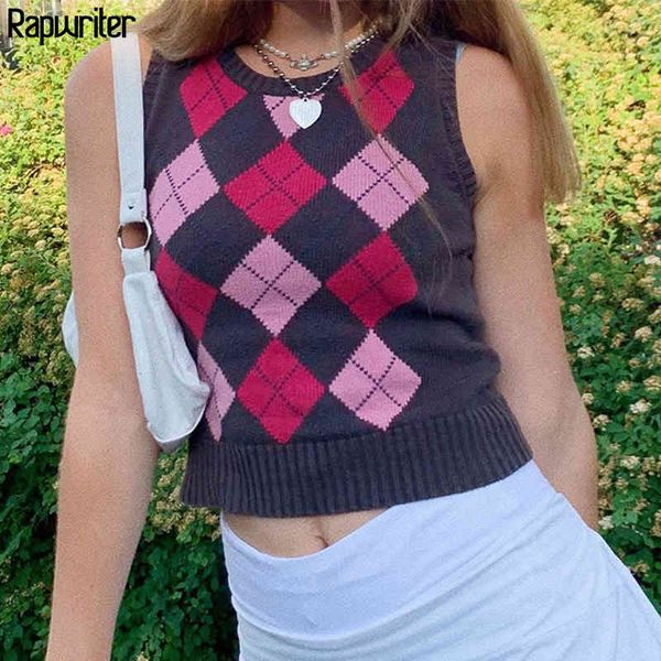 plaid knitted angyle sweaters vest women streetwear aesthetic sleeveless pullover crop clothes fall winter rapwriter 210415, White;black
plaid knitted angyle sweaters vest women streetwear aesthetic sleeveless pullover crop clothes fall winter rapwriter 210415, White;black