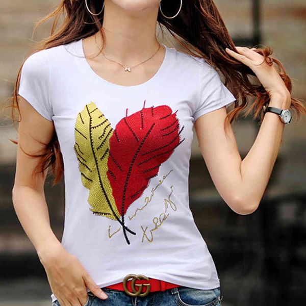 women's t-shirt shintimes casual womens clothing letter print korean fashion diamonds women o-neck short sleeve white slim ts
women's t-shirt shintimes casual womens clothing letter print korean fashion diamonds women o-neck short sleeve white slim ts