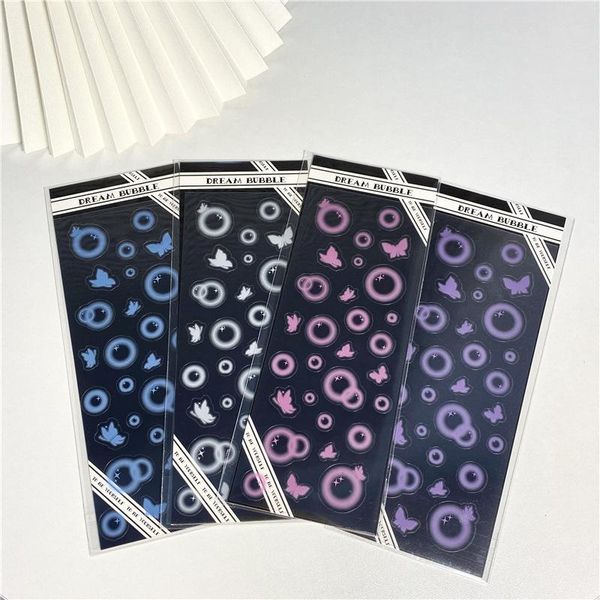 gift wrap korean ins dream heart bubble series sticker diy manual tent material star chasing card notebook
gift wrap korean ins dream heart bubble series sticker diy manual tent material star chasing card notebook