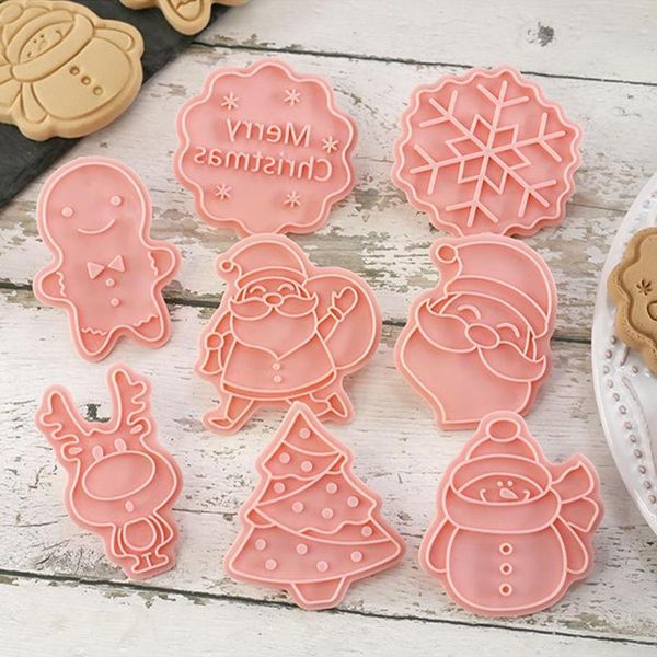 baking moulds 8pcs/set 3d christmas cookie mould cutter cartoon mold molding snowman elk biscuit decorating tool
baking moulds 8pcs/set 3d christmas cookie mould cutter cartoon mold molding snowman elk biscuit decorating tool