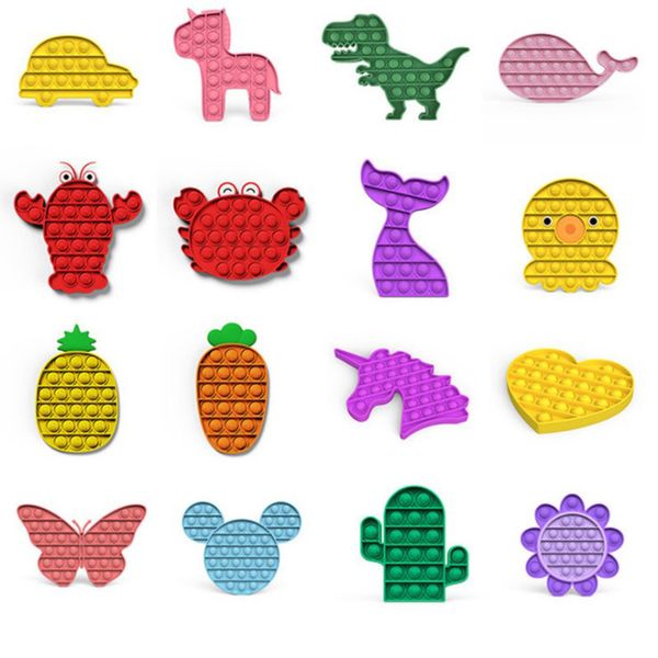push pop it fidget toy cars, animals, fruit bubble sensory autism special needs anxiety stress reliever for office workers fluorescen
push pop it fidget toy cars, animals, fruit bubble sensory autism special needs anxiety stress reliever for office workers fluorescen