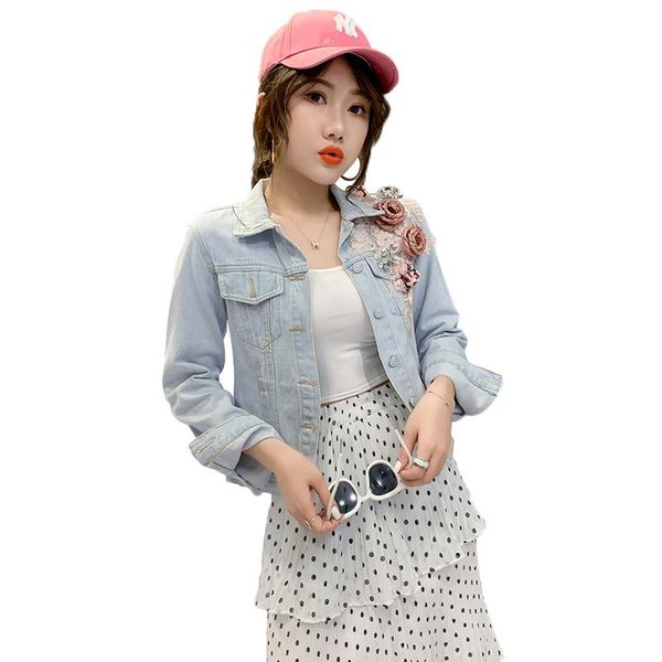 women's jackets fashion spring korean trend women loose heavy industry casual short jacket, Black;brown
women's jackets fashion spring korean trend women loose heavy industry casual short jacket, Black;brown