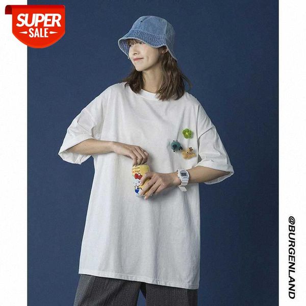 white short-sleeved shirt women's loose net red half-sleeved t-shirt #vp5e
white short-sleeved shirt women's loose net red half-sleeved t-shirt #vp5e