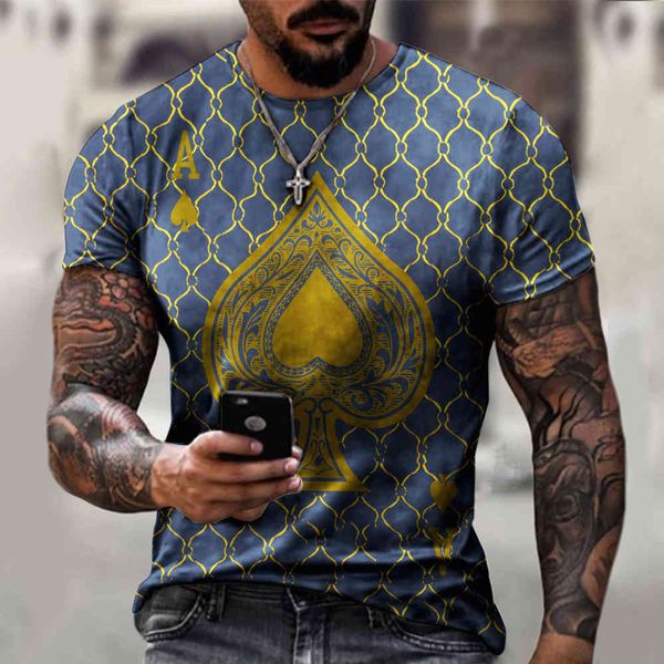 crosin new spade at t-shirt men's personalized casual street dress short sleeve large size brand i71k, White
crosin new spade at t-shirt men's personalized casual street dress short sleeve large size brand i71k, White