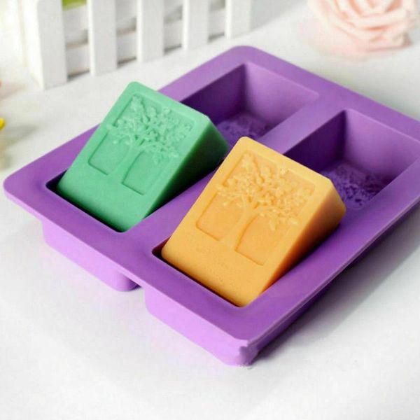 purple rectangle silicone mold tree shaped 4 hole chocolate crafts square cake hand soap tools making arts molding l5d4 craft
purple rectangle silicone mold tree shaped 4 hole chocolate crafts square cake hand soap tools making arts molding l5d4 craft