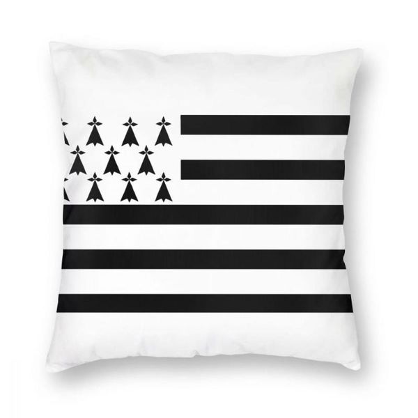 cushion/decorative pillow breton brittany flag square case polyester throw france region country symbol sign identity nation pillowcase 
cushion/decorative pillow breton brittany flag square case polyester throw france region country symbol sign identity nation pillowcase