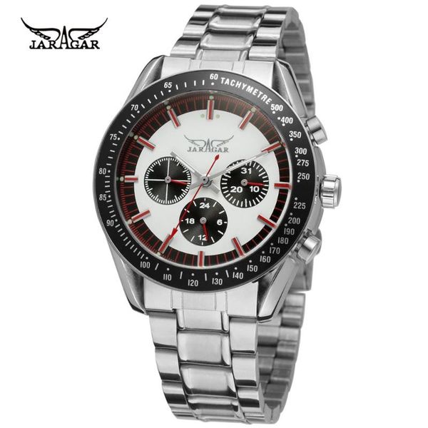 wristwatches stainless steel men jaragar watch luxury multifunction automatic mechanical watches casual sports waterproof male, Slivery;brown
wristwatches stainless steel men jaragar watch luxury multifunction automatic mechanical watches casual sports waterproof male, Slivery;brown