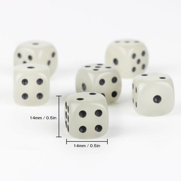 14mm fillet luminous black dot dice ktv bar party fun toys novelty games high quality
14mm fillet luminous black dot dice ktv bar party fun toys novelty games high quality