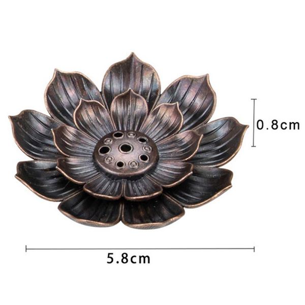 alloy incense burner stick holder buddhism lotus line plate sandalwood coil base temples yoga studios home decoration decorative objects & f
alloy incense burner stick holder buddhism lotus line plate sandalwood coil base temples yoga studios home decoration decorative objects & f