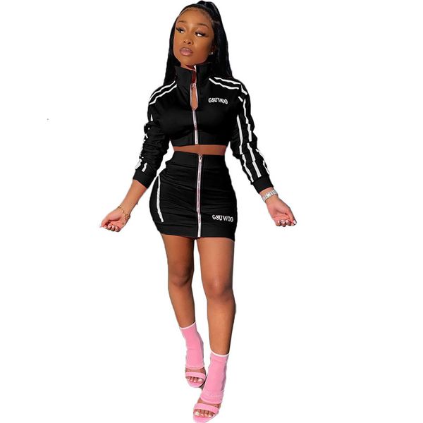 women's tracksuits zippers striped patchwork two piece set women stand collar long sleeve crop +high waist mini skirts 2 female tracksu, Gray
women's tracksuits zippers striped patchwork two piece set women stand collar long sleeve crop +high waist mini skirts 2 female tracksu, Gray