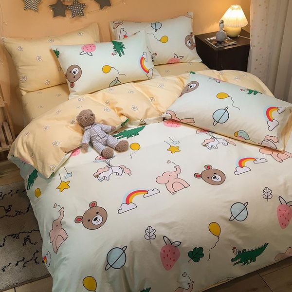 bedding sets the four-piece bedroom bed linen set winter thick warmth and washable quilt cover fashion simple family el
bedding sets the four-piece bedroom bed linen set winter thick warmth and washable quilt cover fashion simple family el