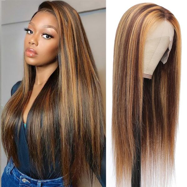 lace wigs mayfair highlight wig human hair straight white transparent brown blonde 4x1 t part brazilian non-remy, Black;brown
lace wigs mayfair highlight wig human hair straight white transparent brown blonde 4x1 t part brazilian non-remy, Black;brown