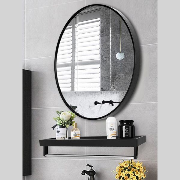 mirrors nordic style metal round bathroom make-up mirror interior decoration with shelf
mirrors nordic style metal round bathroom make-up mirror interior decoration with shelf