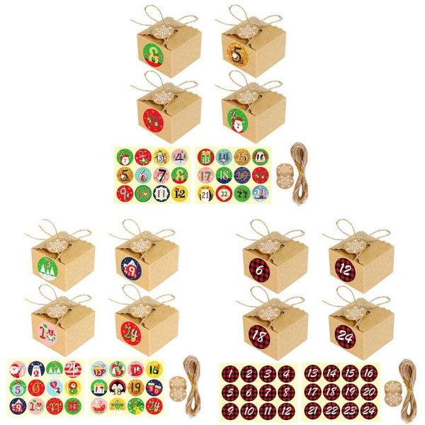 christmas decorations advent calendar gift box kraft paper cookies candy bags with snowflake tags stickers and rope supplies
christmas decorations advent calendar gift box kraft paper cookies candy bags with snowflake tags stickers and rope supplies
