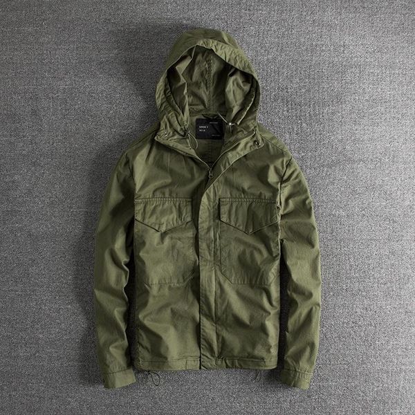 men's jackets autumn style m65 improved cargo jacket american retro japanese fashion multiple pockets charge hooded casual, Black;brown
men's jackets autumn style m65 improved cargo jacket american retro japanese fashion multiple pockets charge hooded casual, Black;brown