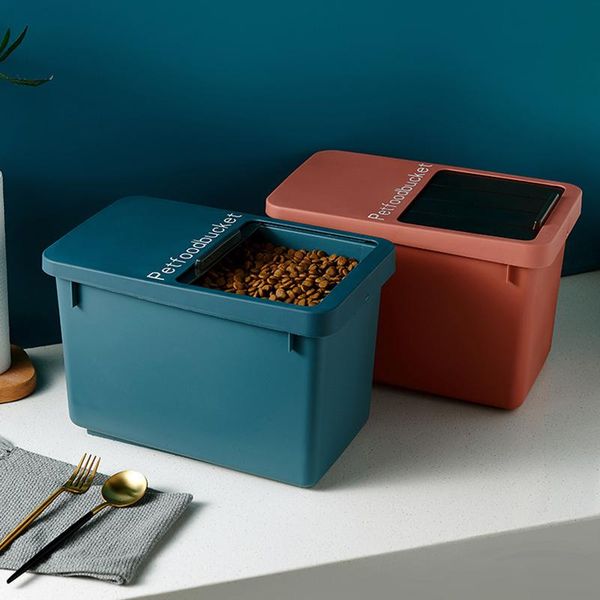 storage bottles & jars 20l sliding cover dog food pet bucket large capacity sealing dustproof grain coffee beans box
storage bottles & jars 20l sliding cover dog food pet bucket large capacity sealing dustproof grain coffee beans box