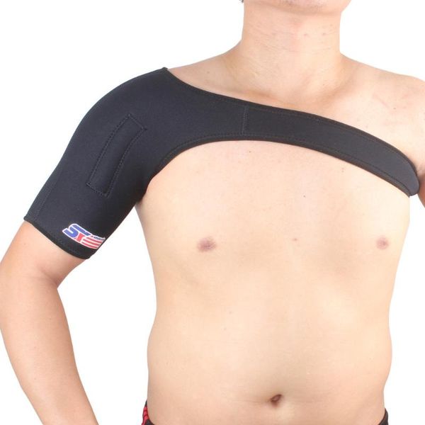 real sale back support protetor de co sx547 sports magnetic single shoulder brace strap wrap belt band pad -, Black;blue
real sale back support protetor de co sx547 sports magnetic single shoulder brace strap wrap belt band pad -, Black;blue
