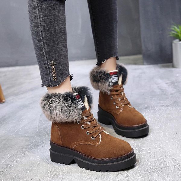 boots women's snow plus velvet warm cotton thick bottom comfortable hair short non-slip, Black
boots women's snow plus velvet warm cotton thick bottom comfortable hair short non-slip, Black