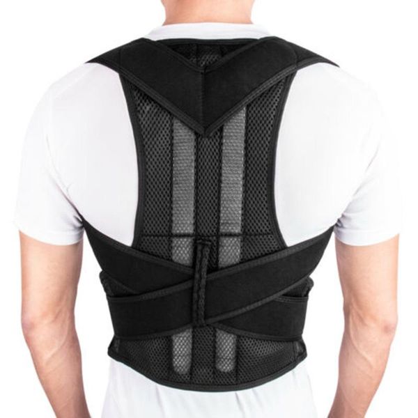 adjustable back posture magnetic shoulder corrector support brace belt therapy men women correction prevents slouching, Black;blue
adjustable back posture magnetic shoulder corrector support brace belt therapy men women correction prevents slouching, Black;blue