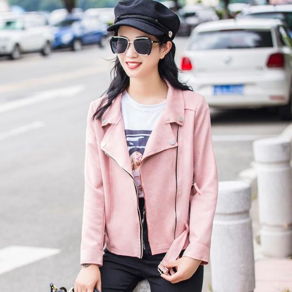 women's jackets autumn short leather jacket women fashion zipper sashes moto&biker ladies solid slim basic streetwear coat, Black;brown
women's jackets autumn short leather jacket women fashion zipper sashes moto&biker ladies solid slim basic streetwear coat, Black;brown
