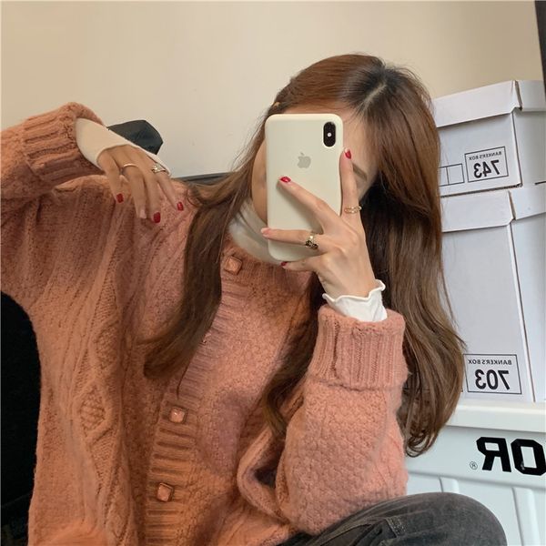 sweaters 2021 casual female sleeve long cardigan button coats and nice jackets chic warm clothes t235, White;black
sweaters 2021 casual female sleeve long cardigan button coats and nice jackets chic warm clothes t235, White;black