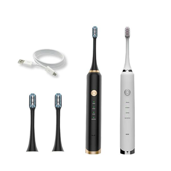 smart electric toothbrush sonic usb fast charging power rechargeable replacement head 4 mode oral cleaning
smart electric toothbrush sonic usb fast charging power rechargeable replacement head 4 mode oral cleaning