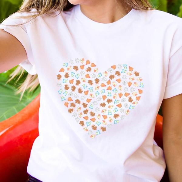 heart cartoon cats colored printed 100%cotton womens t shirt funny summer casual o-neck short sleeve tee cat mom life shirts women's t-, White
heart cartoon cats colored printed 100%cotton womens t shirt funny summer casual o-neck short sleeve tee cat mom life shirts women's t-, White