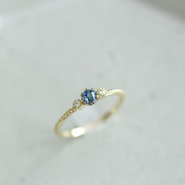 wedding rings women ring blue zircon metal jewelry accessories gold silver color engagement jewellery fashion, Slivery;golden
wedding rings women ring blue zircon metal jewelry accessories gold silver color engagement jewellery fashion, Slivery;golden
