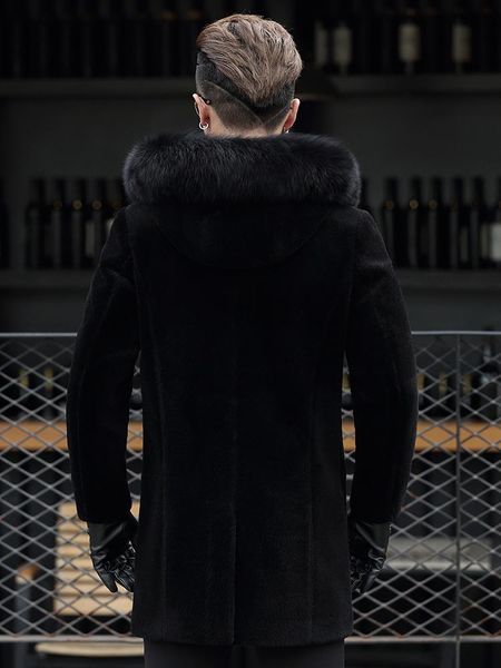 men's leather & faux real sheep shearling fur coat winter jacket men collar long coats wool plus size jackets s-7106-2 y1582, Black
men's leather & faux real sheep shearling fur coat winter jacket men collar long coats wool plus size jackets s-7106-2 y1582, Black
