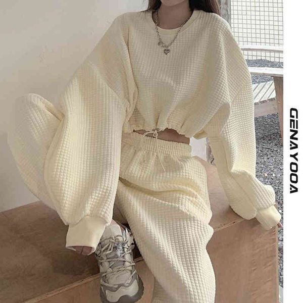 genayooa casual hoodies two and pants streetwear long sleeve loose solid women tracksuit 2 piece set winter korean 210417, White
genayooa casual hoodies two and pants streetwear long sleeve loose solid women tracksuit 2 piece set winter korean 210417, White