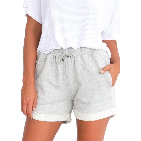 running shorts women solid color drawstring casual female loose fit midi waist cuff short pants for summer sportswear, Black;blue
running shorts women solid color drawstring casual female loose fit midi waist cuff short pants for summer sportswear, Black;blue