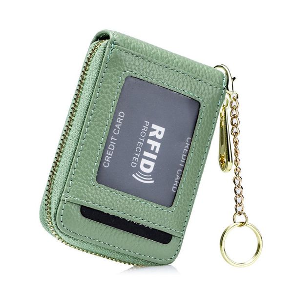 card holders rfid anti-theft leather id package multi-function car keychain holder with key ring, Brown;gray
card holders rfid anti-theft leather id package multi-function car keychain holder with key ring, Brown;gray