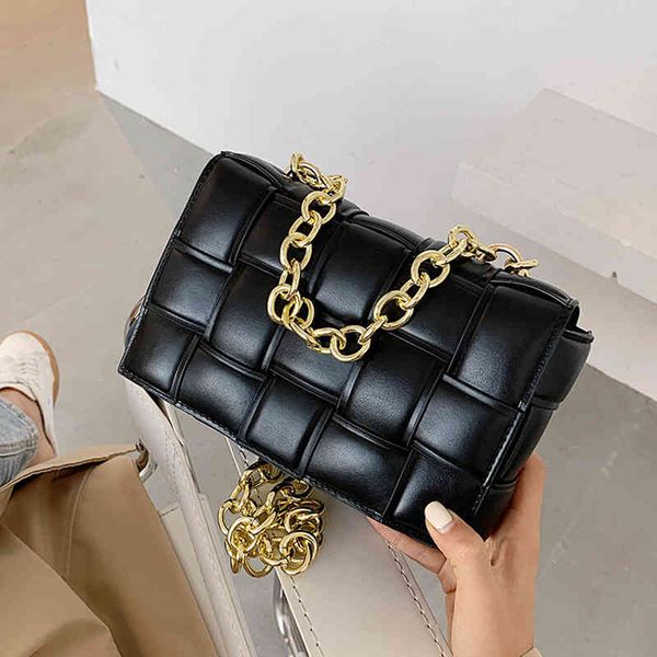 luxury women's shoulder bags weave leather flap bag for women 2021 new brand designer handbags thick chain crossbody female
luxury women's shoulder bags weave leather flap bag for women 2021 new brand designer handbags thick chain crossbody female