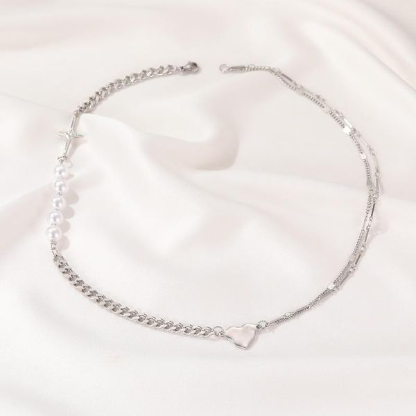 pendant necklaces cross pearl heart stitching necklace for women jewelry gold silver color & pendants charms jewellery choker colar gift
pendant necklaces cross pearl heart stitching necklace for women jewelry gold silver color & pendants charms jewellery choker colar gift