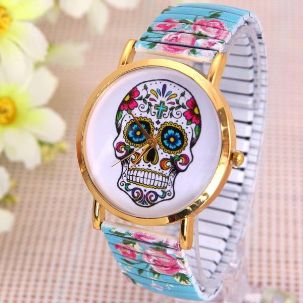 wristwatches fashion wholesale design skull quartz wristwatch dama flower dress watch women skeleton catrina metal geneva school student, Slivery;brown
wristwatches fashion wholesale design skull quartz wristwatch dama flower dress watch women skeleton catrina metal geneva school student, Slivery;brown