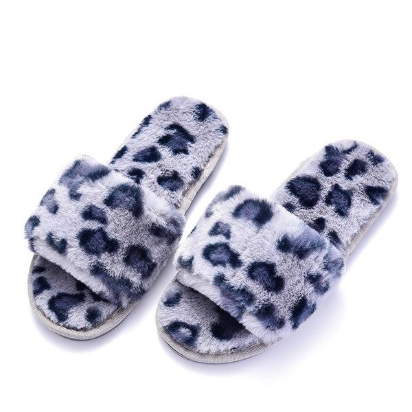 style spring leopord pattern plush slipper women's home casual selling cotton slippers, Black
style spring leopord pattern plush slipper women's home casual selling cotton slippers, Black