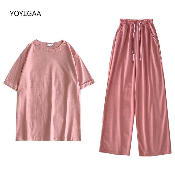 summer 2 piece set women tshirt pants sportswear suits leisure outfits cotton ladies tracksuits candy color sets women's, Gray
summer 2 piece set women tshirt pants sportswear suits leisure outfits cotton ladies tracksuits candy color sets women's, Gray