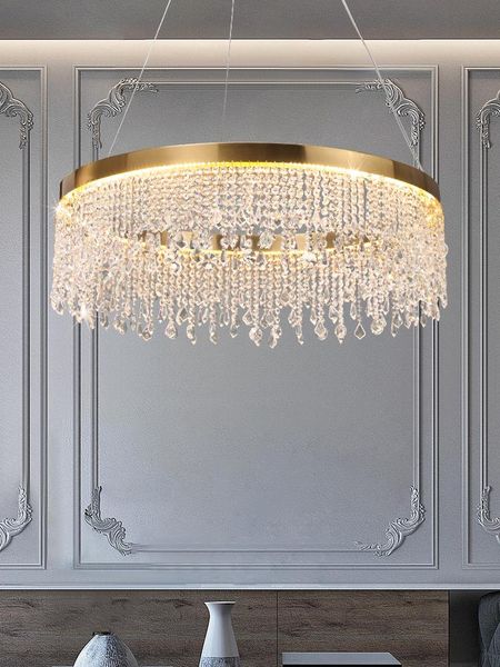pendant lamps postmodern light luxury crystal chandelier modern minimalist living room bedroom 2021 creative designer
pendant lamps postmodern light luxury crystal chandelier modern minimalist living room bedroom 2021 creative designer