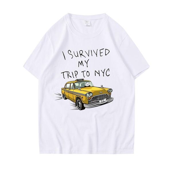 men's t-shirts 18tom holland same style tees i survived my trip to nyc print casual cotton streetwear men women fashion t shirt, White;black
men's t-shirts 18tom holland same style tees i survived my trip to nyc print casual cotton streetwear men women fashion t shirt, White;black