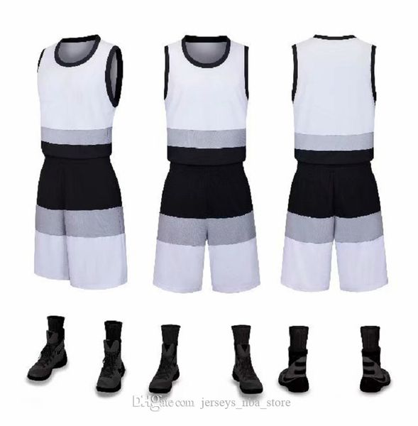 men blank double-sided basketball team uniforms kits sports clothes tracksuits personality customized basketball sets with shorts 25-12, Black;red
men blank double-sided basketball team uniforms kits sports clothes tracksuits personality customized basketball sets with shorts 25-12, Black;red
