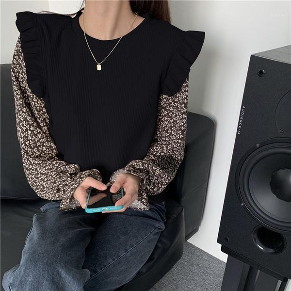 spring women o-neck floral patchwork sweater full sleeve pullovers office jumper knitted ladies elegance girl t0n876t women's sweaters, White;black
spring women o-neck floral patchwork sweater full sleeve pullovers office jumper knitted ladies elegance girl t0n876t women's sweaters, White;black