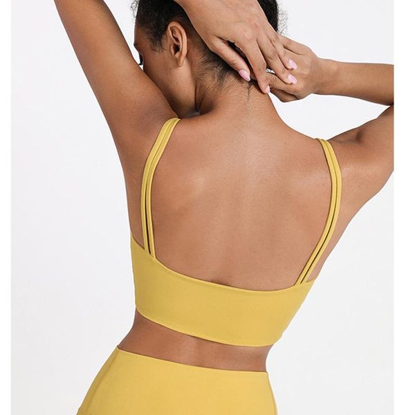 thin strappy backless sports bra low back wireless push up bralette bras for women high impact sweat womens yoga gym clothing, White;black
thin strappy backless sports bra low back wireless push up bralette bras for women high impact sweat womens yoga gym clothing, White;black
