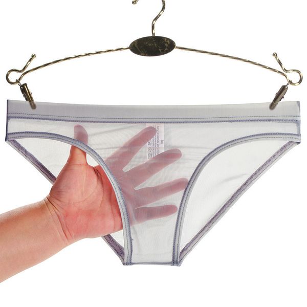 new men's low rise underwear briefs breathable male panties lingerie see through men gay mesh transparent thin underpants, Black;white
new men's low rise underwear briefs breathable male panties lingerie see through men gay mesh transparent thin underpants, Black;white