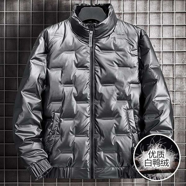 men's down & parkas casual thick winter solid color white duck plus size fashion warm jacket 0q6l, Black
men's down & parkas casual thick winter solid color white duck plus size fashion warm jacket 0q6l, Black