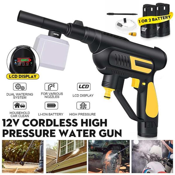 rechargable self-priming high pressure water guns car jet garden washer sprayer watering spray sprinkler cleaning tool equipments
rechargable self-priming high pressure water guns car jet garden washer sprayer watering spray sprinkler cleaning tool equipments
