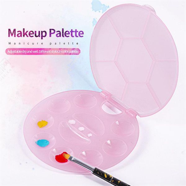 1pcs pink fashion nail art makeup palette acrylic multifunctional drawing color paint penholder desgin manicure tools eyebrow & stencils1
1pcs pink fashion nail art makeup palette acrylic multifunctional drawing color paint penholder desgin manicure tools eyebrow & stencils1